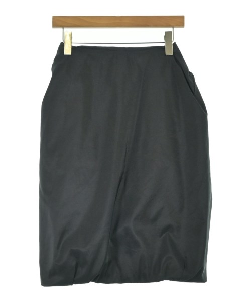 PRADA（プラダ）ひざ丈スカート 黒 サイズ:40(M位) レディース/2200692609033