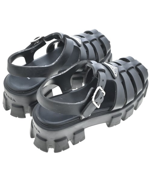 PRADA（プラダ）サンダル 黒 サイズ:EU36(22.5cm位) レディース/2200696900020
