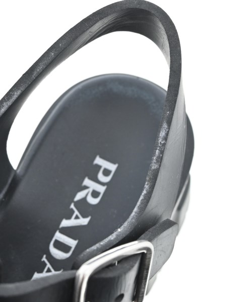 PRADA（プラダ）サンダル 黒 サイズ:EU36(22.5cm位) レディース/2200696900020