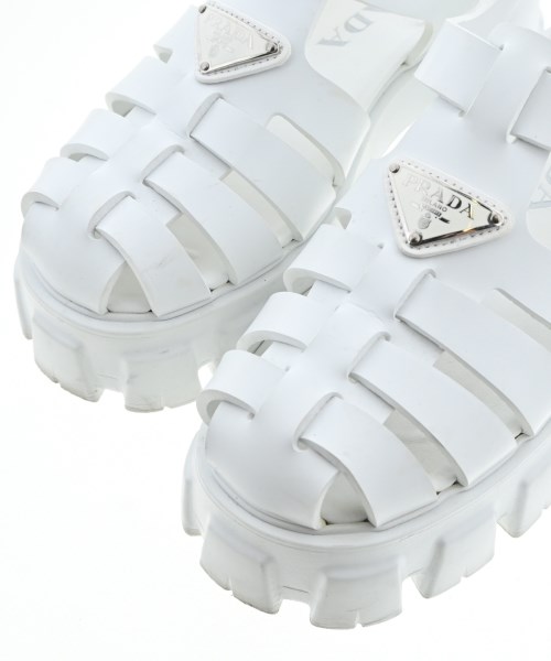 PRADA（プラダ）サンダル 白 サイズ:EU36(22.5cm位) レディース/2200696900037