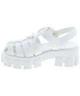 PRADA（プラダ）サンダル 白 サイズ:EU36(22.5cm位) レディース/2200696900037