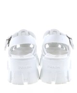 PRADA（プラダ）サンダル 白 サイズ:EU36(22.5cm位) レディース/2200696900037