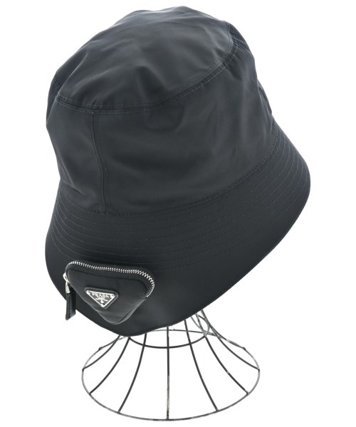 PRADA（プラダ）ハット 黒 サイズ:XL メンズ/2200697008015