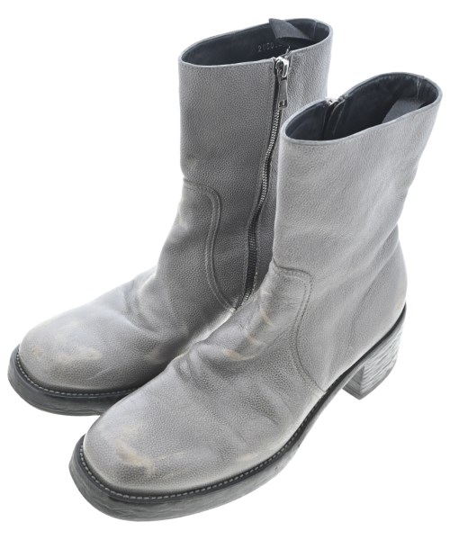 PRADA(プラダ)ブーツ グレー サイズ:UK10(28.5cm位)/2200697721037