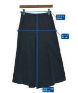 PRADA（プラダ）ロング・マキシ丈スカート 紺 サイズ:38(S位) レディース/2200696290305