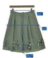 PRADA（プラダ）ひざ丈スカート グレー サイズ:38(S位) レディース/2200696290398