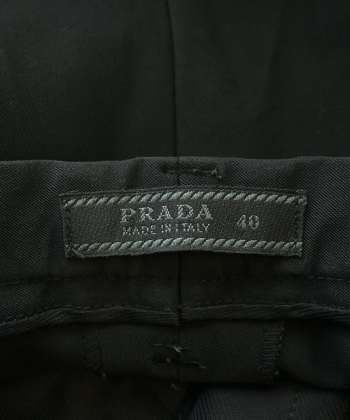 PRADA（プラダ）スラックス 黒 サイズ:40(M位) レディース/2200696290442