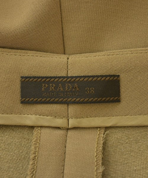 PRADA（プラダ）スラックス ベージュ サイズ:38(S位) レディース/2200696290459