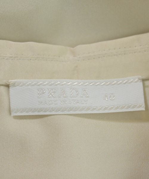 PRADA（プラダ）カジュアルシャツ ベージュ サイズ:40(M位) レディース/2200696290527