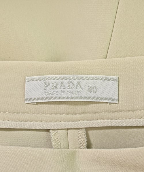 PRADA（プラダ）スラックス ベージュ サイズ:40(M位) レディース/2200696290688
