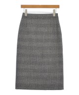 PRADA（プラダ）ひざ丈スカート グレー サイズ:36(XS位) レディース/2200698060159