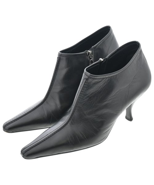PRADA(プラダ)ブーティ 黒 サイズ:35.5(22cm位)/2200698089105