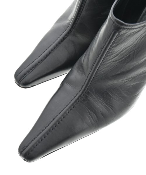 PRADA（プラダ）ブーティ 黒 サイズ:35.5(22cm位) レディース/2200698089105