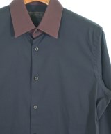 PRADA（プラダ）カジュアルシャツ 紺 サイズ:39(M位) メンズ/2200698243088
