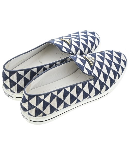 PRADA（プラダ）スニーカー 白 サイズ:UK6 1/2(25cm位) メンズ/2200698243408