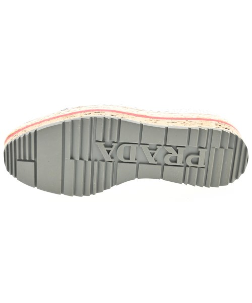 PRADA（プラダ）エスパドリーユ 白 サイズ:EU37(23.5cm位) レディース/2200696231551
