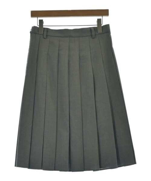 PRADA（プラダ）ひざ丈スカート グレー サイズ:40(M位) レディース/2200698659018