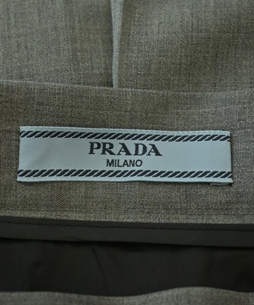 PRADA（プラダ）ひざ丈スカート グレー サイズ:40(M位) レディース/2200698659018