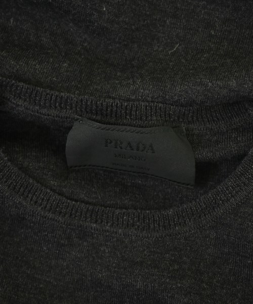 PRADA（プラダ）ニット・セーター グレー サイズ:48(L位) メンズ/2200698247116