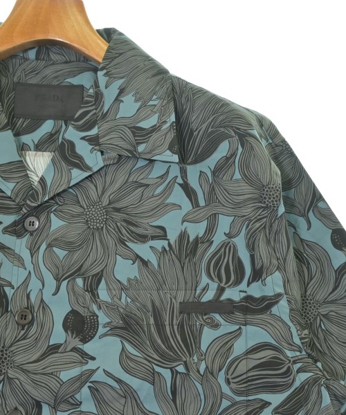 PRADA（プラダ）カジュアルシャツ 青 サイズ:L メンズ/2200698567313