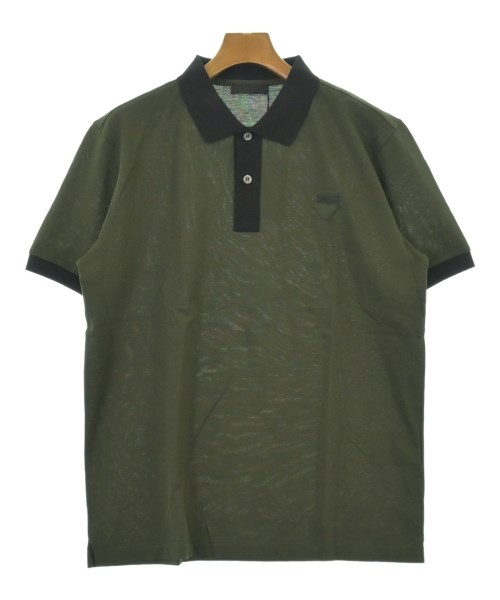 PRADA(プラダ)ポロシャツ 緑 サイズ:XL/2200698567320
