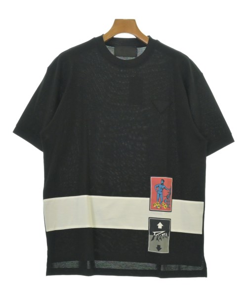 PRADA(プラダ)Tシャツ・カットソー 黒 サイズ:L/2200698567337