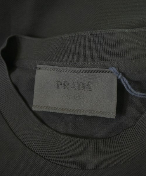 PRADA（プラダ）Tシャツ・カットソー 黒 サイズ:L メンズ/2200698567337