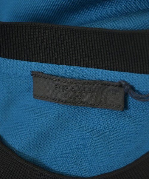 PRADA（プラダ）Tシャツ・カットソー 青 サイズ:XL メンズ/2200698567344