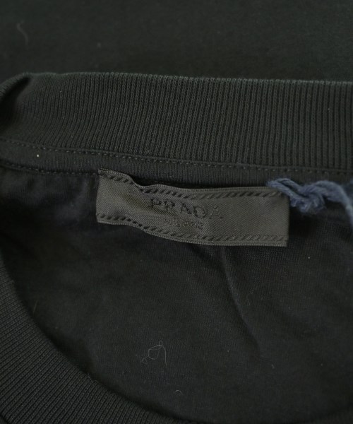 PRADA（プラダ）Tシャツ・カットソー 黒 サイズ:L メンズ/2200698567351