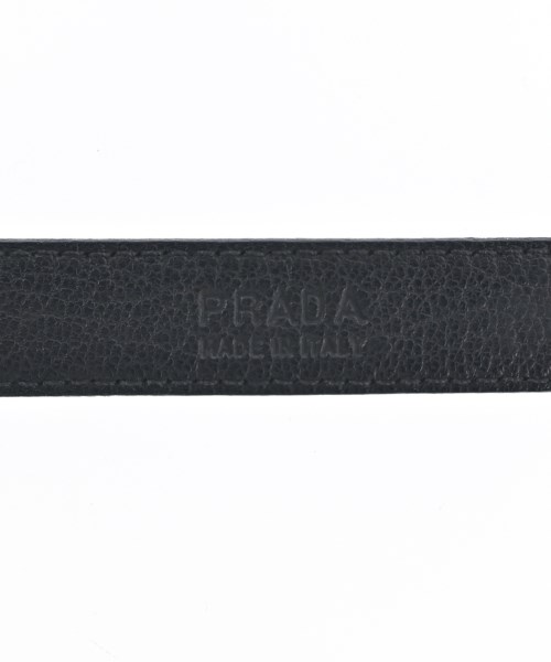 PRADA（プラダ）ベルト 黒 サイズ:80 レディース/2200698877061