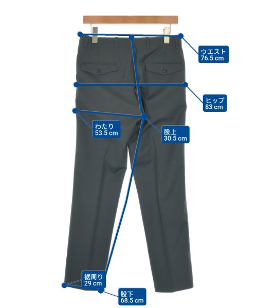 PRADA（プラダ）スラックス カーキ サイズ:44(S位) メンズ/2200698976078