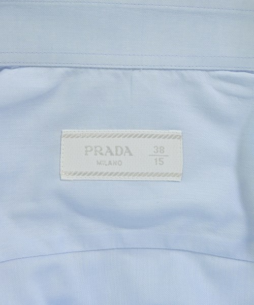 PRADA（プラダ）カジュアルシャツ 青 サイズ:38(S位) メンズ/2200698976085
