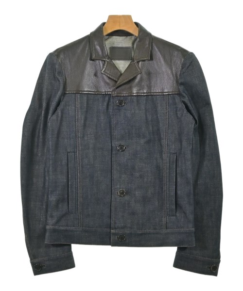 PRADA(プラダ)デニムジャケット 紺 サイズ:46(M位)/2200698976214