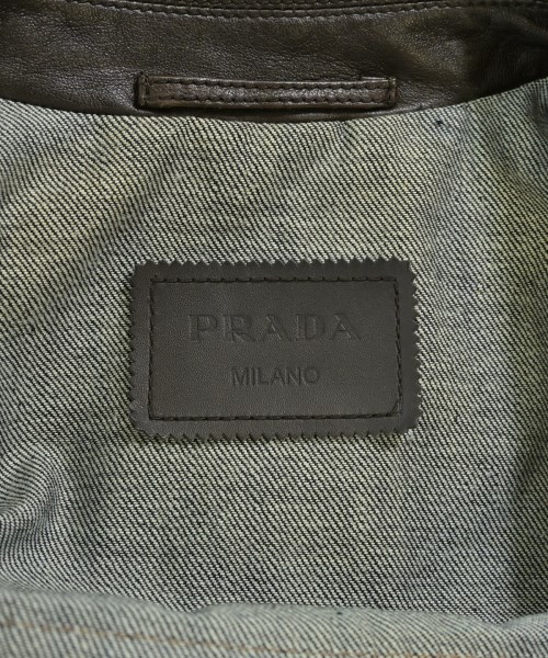 PRADA（プラダ）デニムジャケット 紺 サイズ:46(M位) メンズ/2200698976214