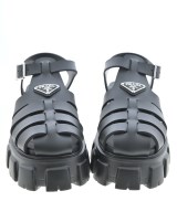 PRADA（プラダ）サンダル 黒 サイズ:7(26cm位) レディース/2200699114011