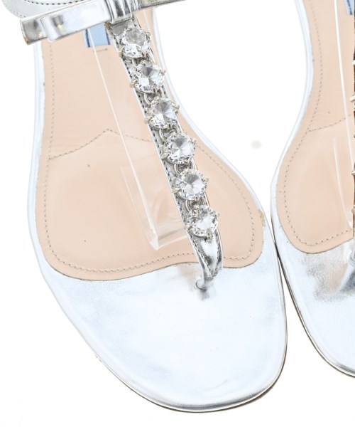 PRADA（プラダ）サンダル シルバー サイズ:EU39(25.5cm位) レディース/2200699201131