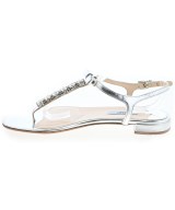 PRADA（プラダ）サンダル シルバー サイズ:EU39(25.5cm位) レディース/2200699201131