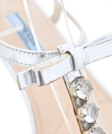 PRADA（プラダ）サンダル シルバー サイズ:EU39(25.5cm位) レディース/2200699201131
