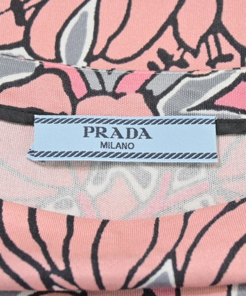 PRADA（プラダ）Tシャツ・カットソー ピンク サイズ:36(XS位) レディース/2200699685030