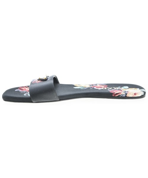 PRADA（プラダ）サンダル 黒 サイズ:EU38(24.5cm位) レディース/2200699743082