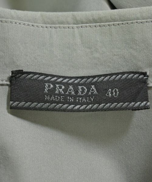 PRADA（プラダ）カジュアルシャツ グレー サイズ:40(M位) レディース/2200694592142
