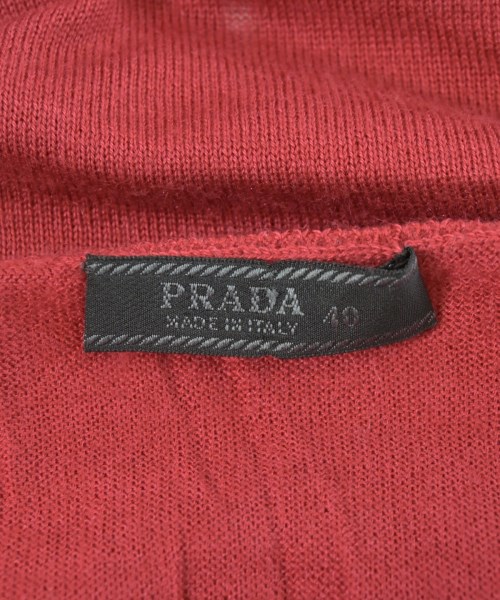 PRADA（プラダ）ニット・セーター 赤 サイズ:40(M位) レディース/2200694592326