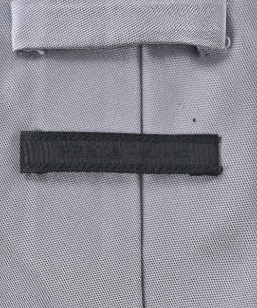 PRADA（プラダ）ネクタイ グレー サイズ:- メンズ/2200694592616