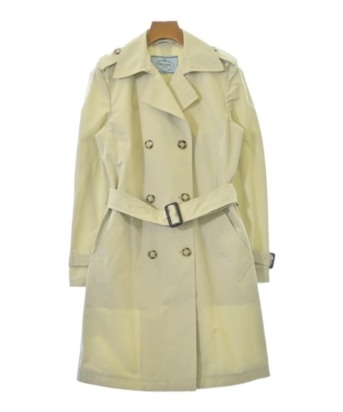 PRADA(プラダ)トレンチコート 白 サイズ:38(S位)/2200695310011