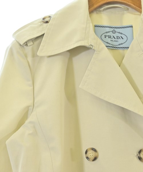 PRADA（プラダ）トレンチコート 白 サイズ:38(S位) レディース/2200695310011