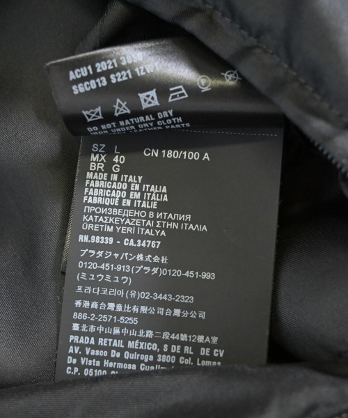 PRADA（プラダ）その他 黒 サイズ:L メンズ/2200698164048