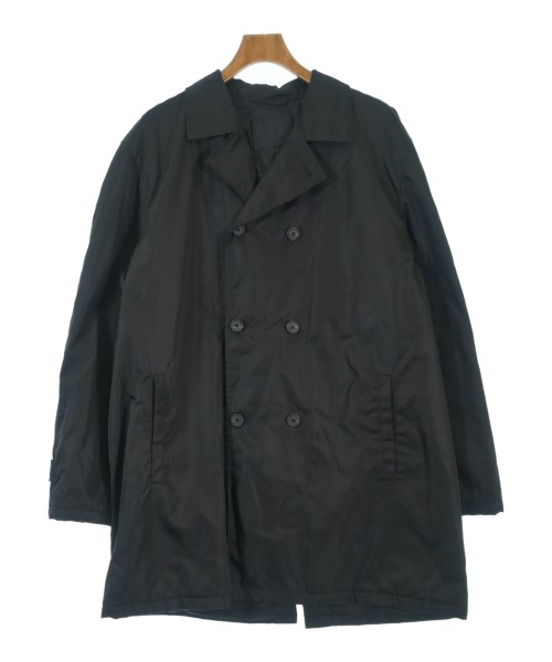 PRADA(プラダ)ピーコート 黒 サイズ:L/2200699890380