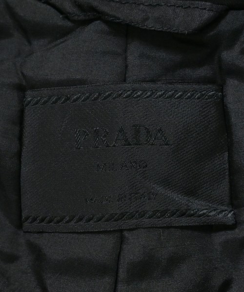 PRADA（プラダ）ピーコート 黒 サイズ:L メンズ/2200699890380