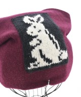 PRADA（プラダ）ニットキャップ・ビーニー 赤 サイズ:F メンズ/2200700179060