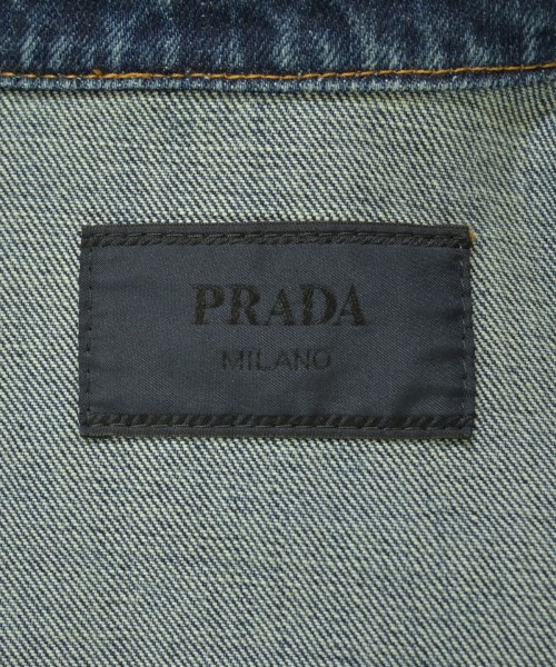 PRADA（プラダ）デニムジャケット 紺 サイズ:S メンズ/2200700182015